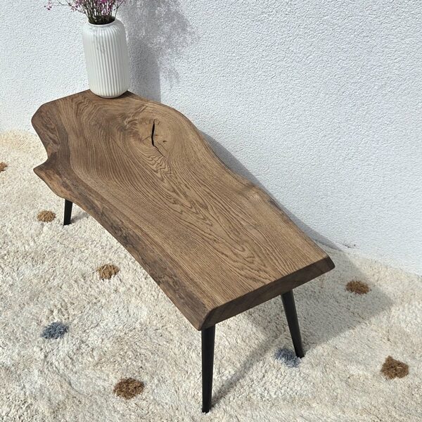 Ąžuolinis kavos staliukas. Nr.3